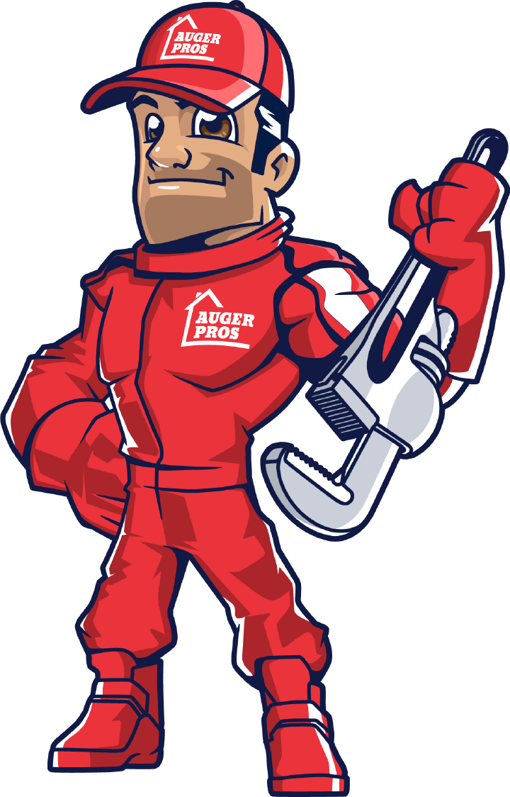 AugerPros Plumbing Mascot