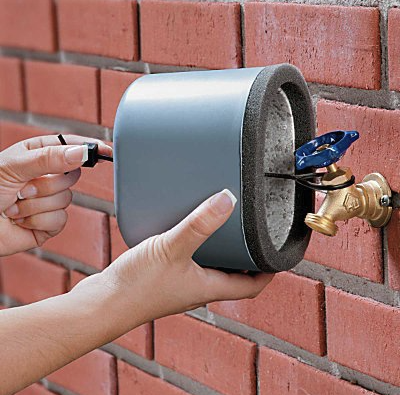 Hose bib covers can help protect your pipes and hose bib from freezing.