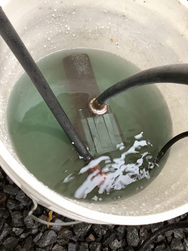Tankless water heater flush for customer Ryan P. in Frisco Texas